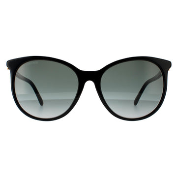 Jimmy Choo Sunglasses ILANA/F/SK 26S 9O Black Copper Dark Grey Gradient