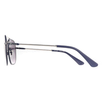 Police Sunglasses SPLF64 Octane 1 0579 Shiny Palladium Smoke Gradient