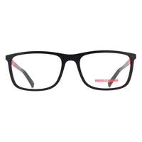 Prada Sport Glasses Frames PS03QV DG01O1 Black Rubbered Men