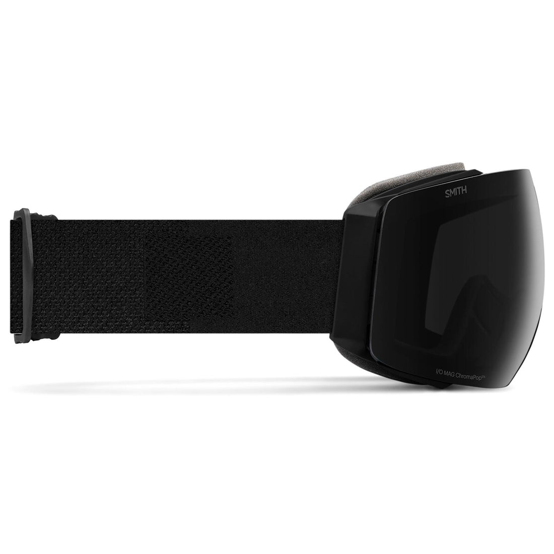 Smith Ski Goggles I/O Mag 0JZ 4Y Blackout ChromaPop Sun Black & CP Storm Blue Sensor Mirror