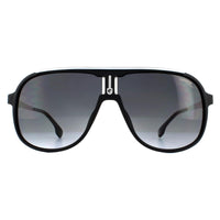 Carrera 1007/S Sunglasses Matte Black / Dark Grey Gradient