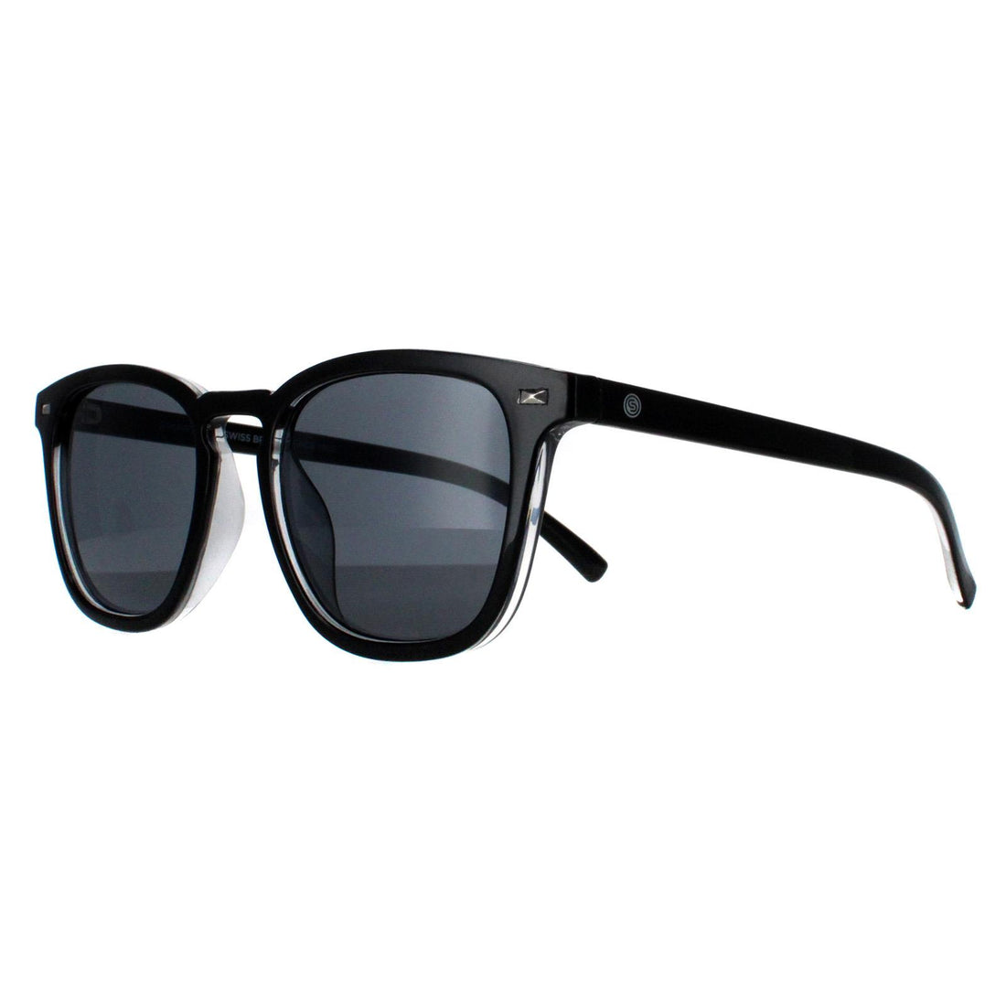 Smarty Sunglasses SB2310 A Black on Clear Grey