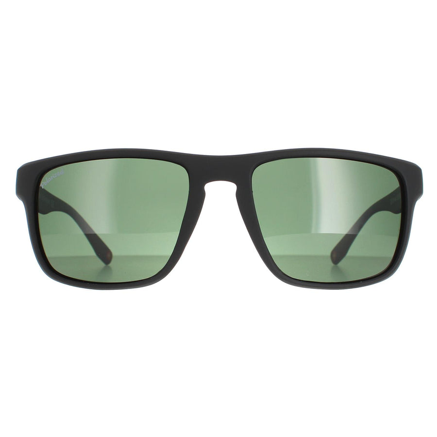 Montana SP314 Sunglasses Matte Black / Green Polarized