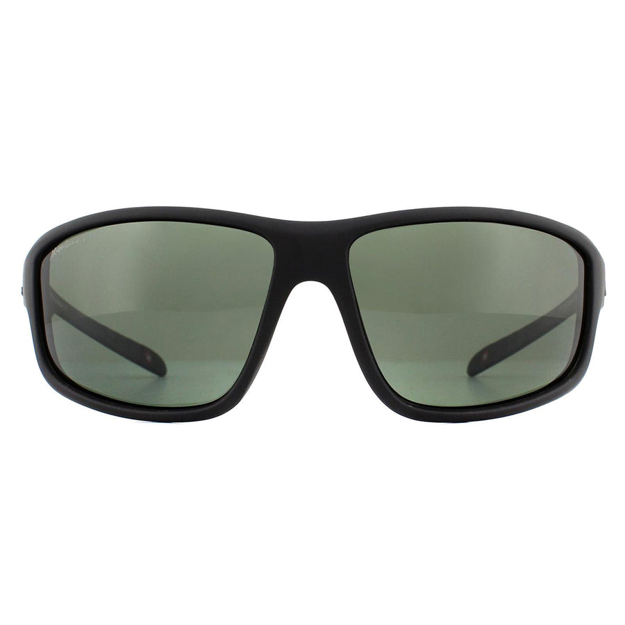 Montana SP313 Sunglasses Black Rubber / Green G15 Polarized