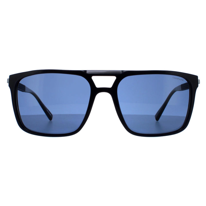 Chopard SCH311 Sunglasses Glossy Night Blue Blue Polarised
