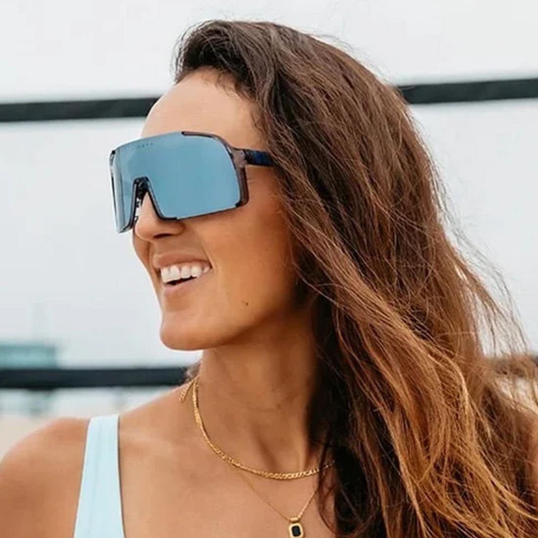 Blenders Sunglasses Exposé 63M XN Slate Shadow Platinum Polarized