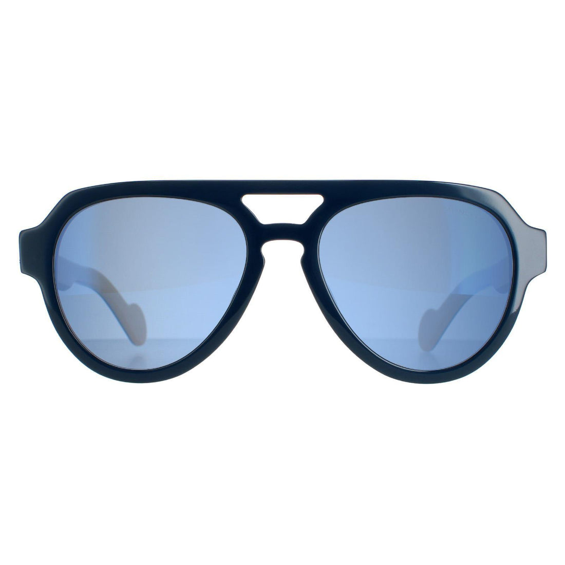 Moncler Sunglasses ML0094 92X Blue Yellow Blue Mirror