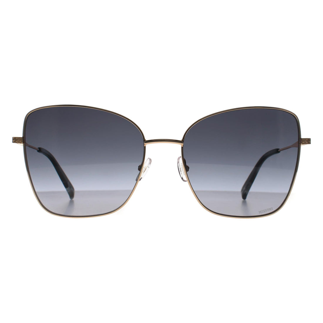 Missoni Sunglasses MIS 0138/S 000 9O Rose Gold Dark Grey Gradient