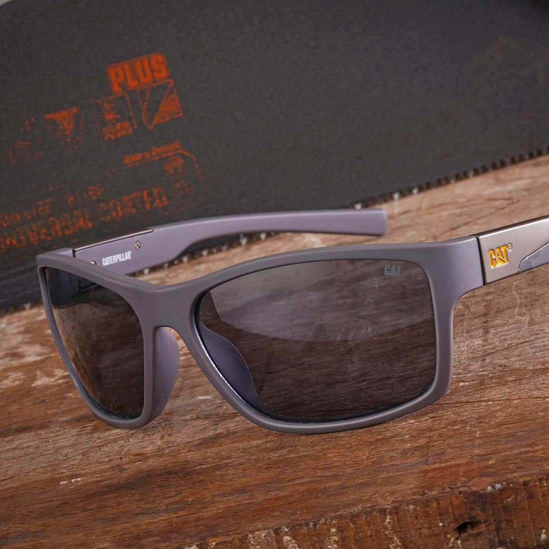 Caterpillar Sunglasses CTS-8029 108P Matte Grey Camouflage Grey Polarized
