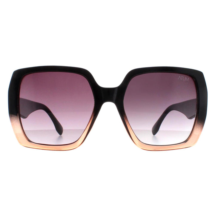 Atum Sunglasses Zouk C3 Black Nude Gradient Smoke Grey Gradient