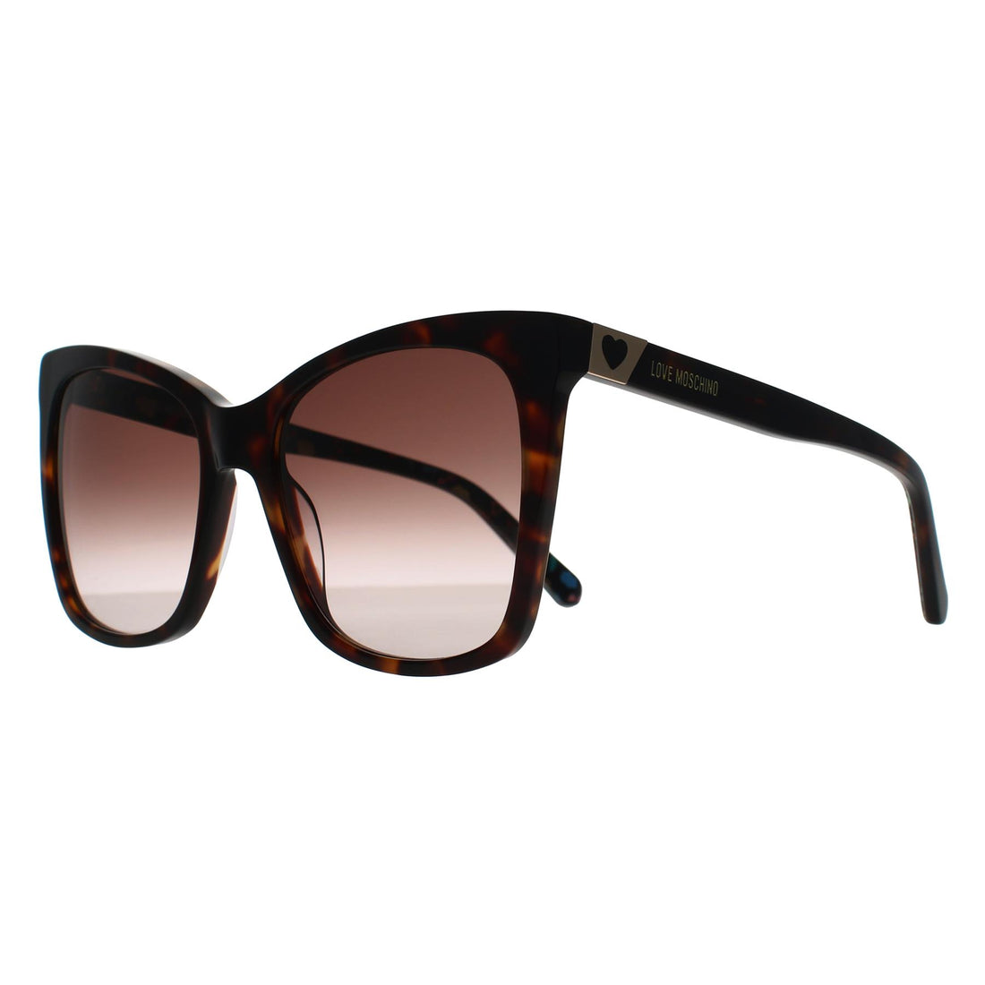Love Moschino Sunglasses MOL034/S 086 HA Havana Brown Gradient
