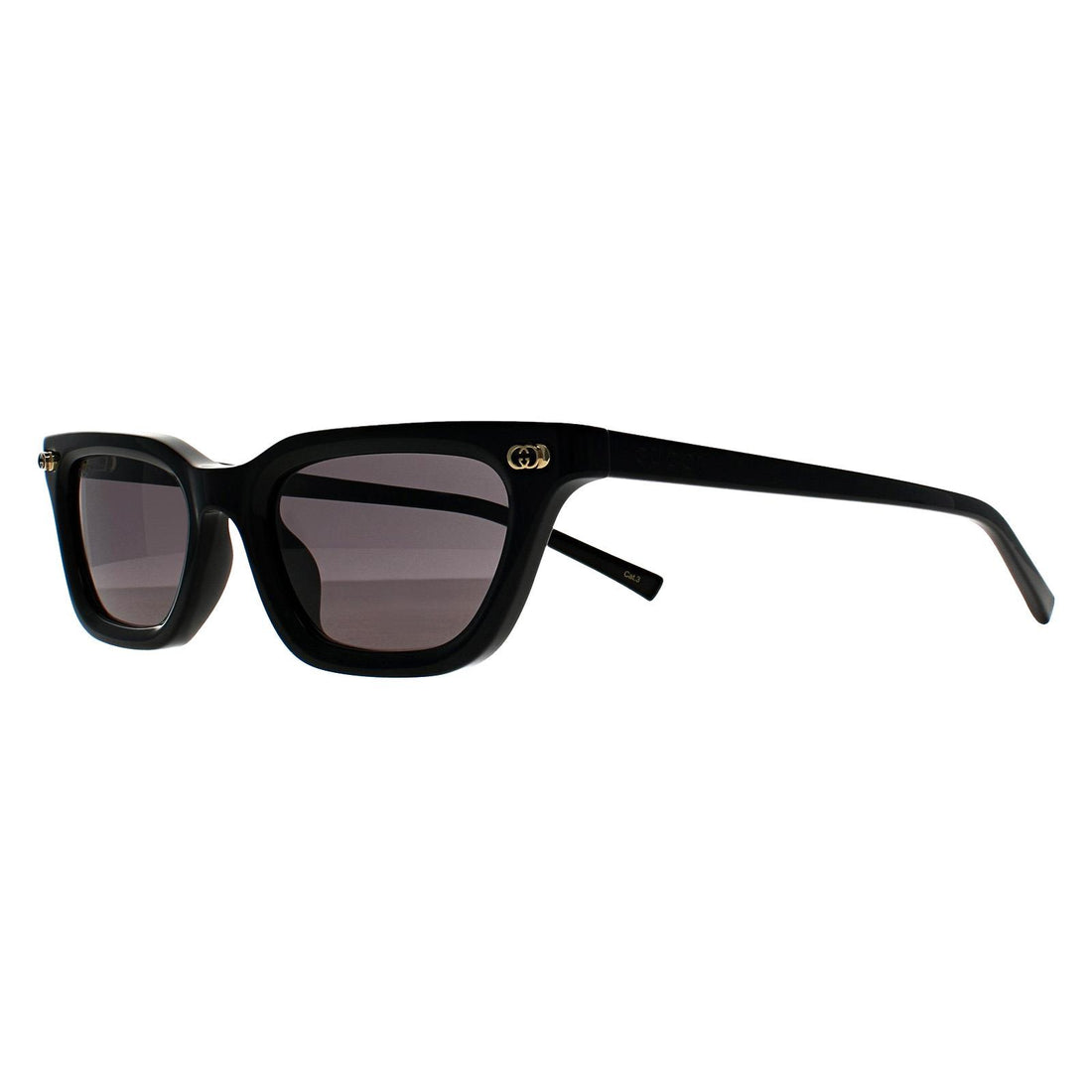 Gucci Sunglasses GG1944S 001 Shiny Black Grey with Light Mirror