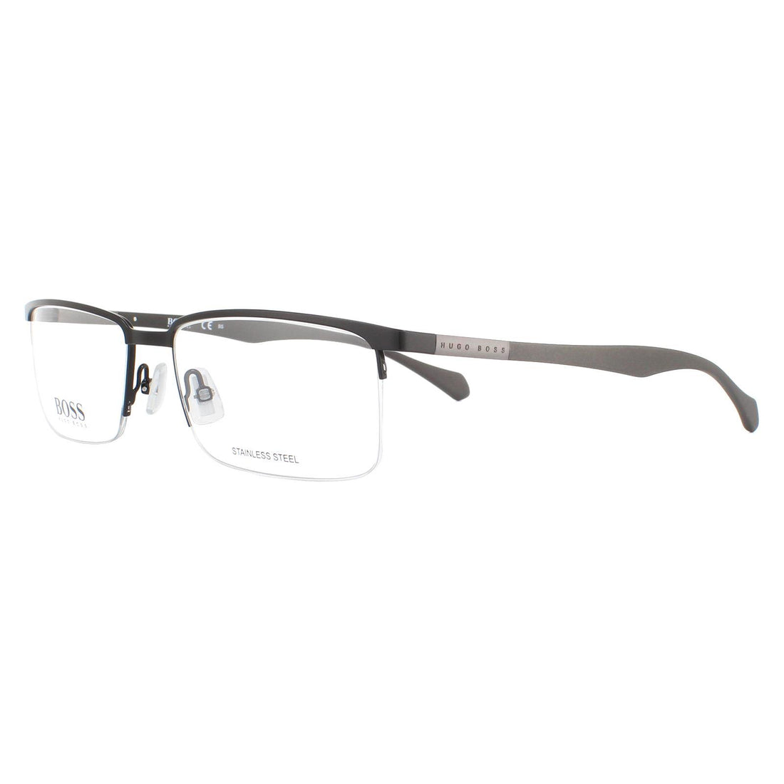 Hugo Boss Glasses Frames BOSS 0829 YZ2 Matte Black Men