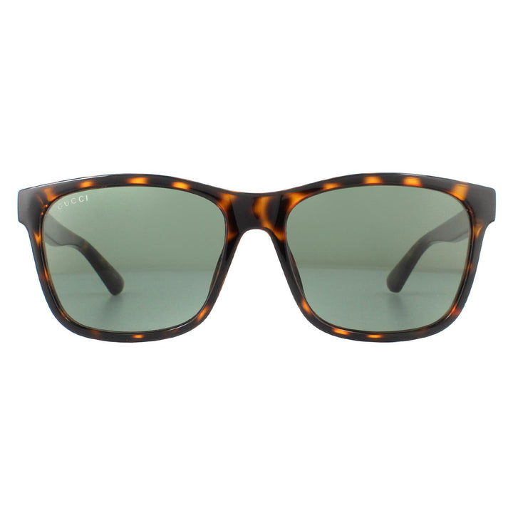 Gucci Sunglasses GG0746S 003 Dark Havana Green