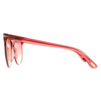 Tom Ford Sunglasses Maxim FT0787 72T Shiny Transparent Antique Pink Pink Gradient