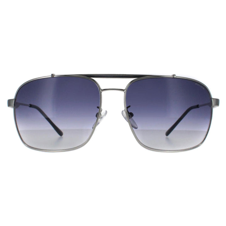 Police Sunglasses S8401N 0E70 Silver Blue Gradient