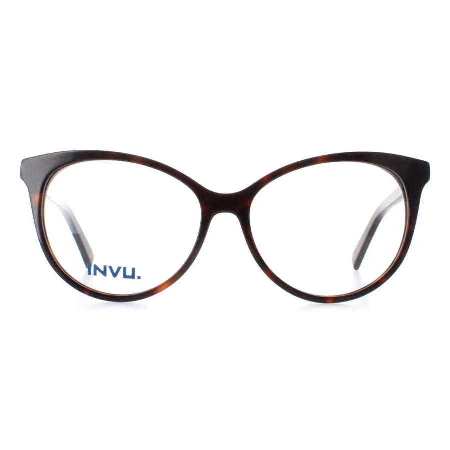 INVU Glasses Frames B4102 B Dark Tortoise Demi Women