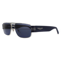 Police Sunglasses SPLA55 Origins 29 0E70 Shiny Palladium Blue