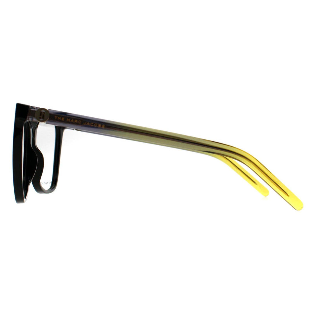 Marc Jacobs Glasses Frames MARC 600 71C Black Yellow Women