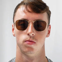 Ray-Ban Sunglasses Frank Legend RB3857 919931 Polished Black Green G-15