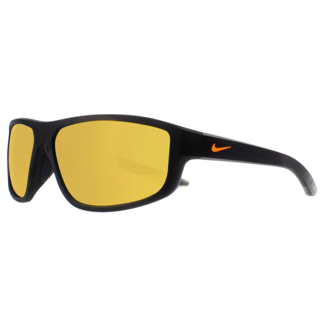 Nike Sunglasses Brazen Fuel M DJ0803 452 Matte Obsidian Brown Orange