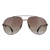 Carrera 8025/S Sunglasses Matte Brown / Brown Gradient