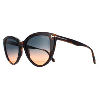 Tom Ford Sunglasses FT0915 Isabella 55P Coloured Havana Green Gradient