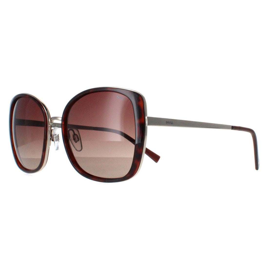 INVU Sunglasses B1907 G Demi Gold Tortoise Brown Brown Polarized