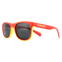 Polaroid Kids Sunglasses PLD 8035/S C9A M9 Red Grey Polarized