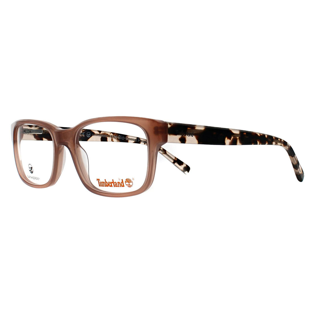 Timberland Glasses Frames TB1590 057 Shiny Beige Havana Men Women