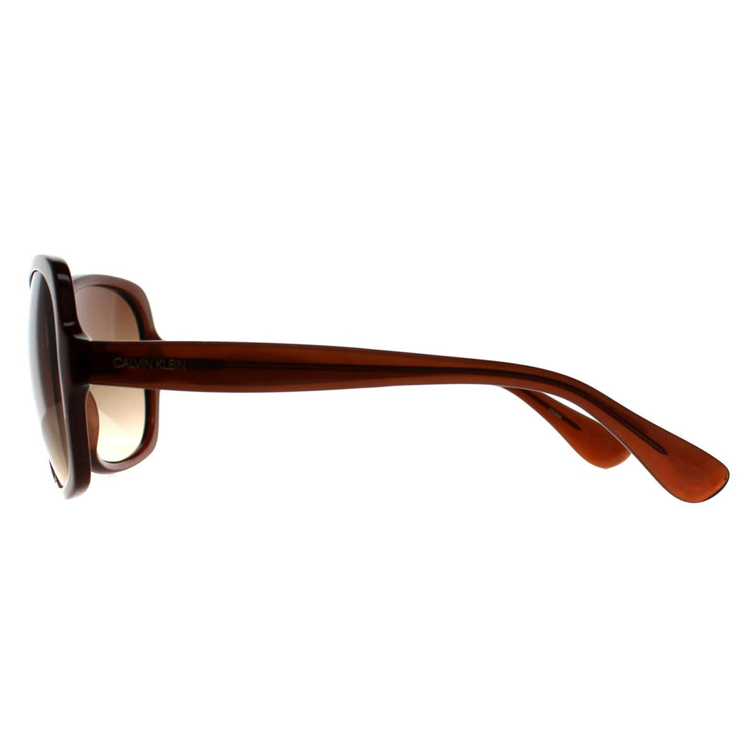 Calvin Klein Sunglasses CK19538S 210 Crystal Brown Brown Gradient
