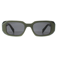 Prada Sunglasses PR17WS 13N5S0 Sage Black Dark Grey