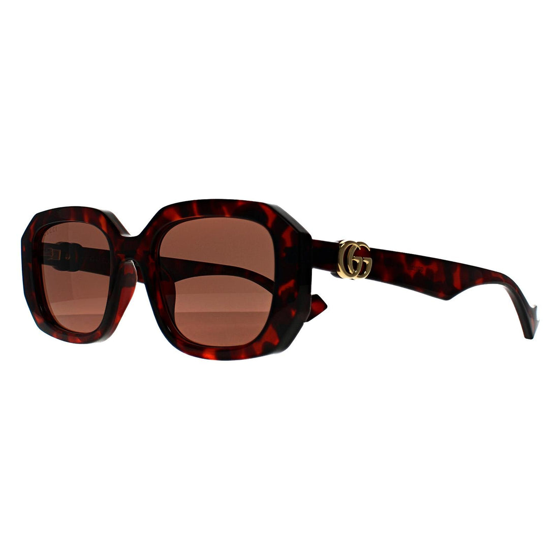 Gucci Sunglasses GG1535S 002 Shiny Dark Havana Brown