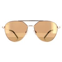 Serengeti Sunglasses Odell SS555004 Rose Gold Saturn Polarized Drivers Gold