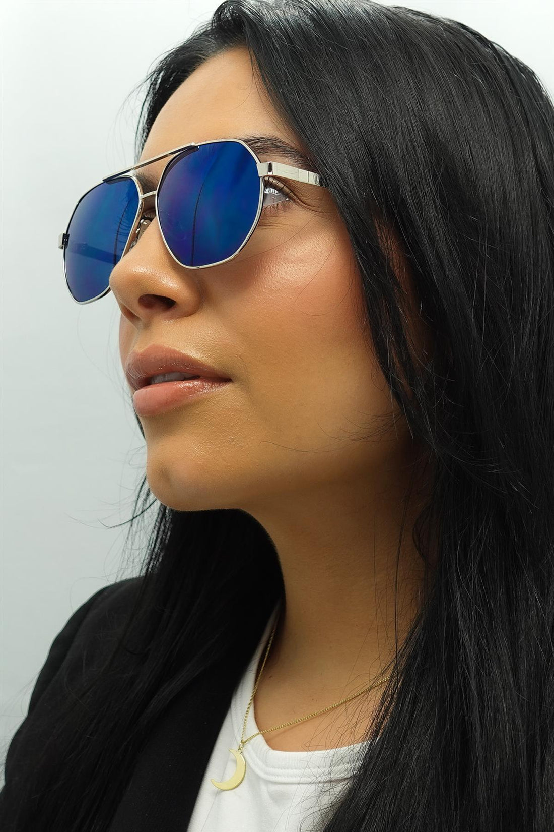 Smarty Sunglasses X1117 C Silver Blue