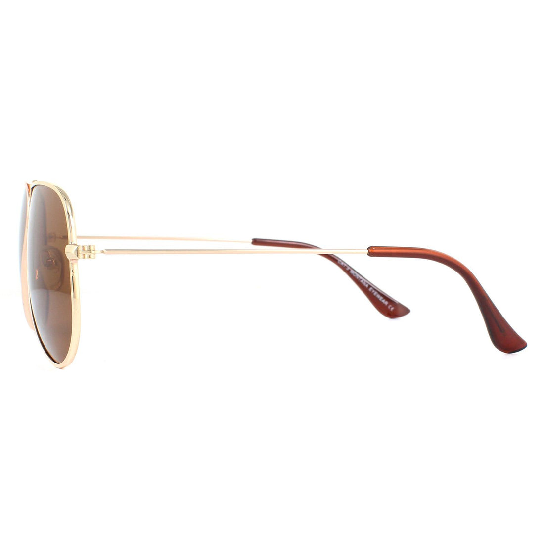 Matte gold outlet sunglasses