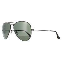 Ray-Ban Sunglasses Aviator 3025 W3361 Polished Black Green G-15 Polarized