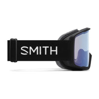 Smith Ski Goggles Tribute 0JX/ZF Black Blue Sensor Mirror