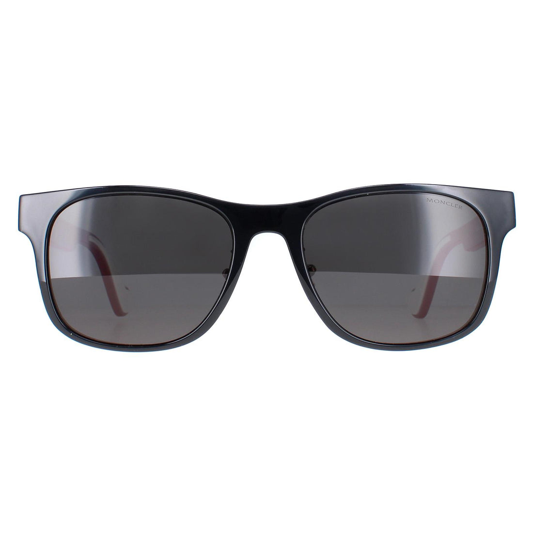 Moncler Sunglasses ML0163-K 05D Black & Red Dark Grey