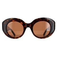 Balenciaga BB0235S Sunglasses Havana Brown