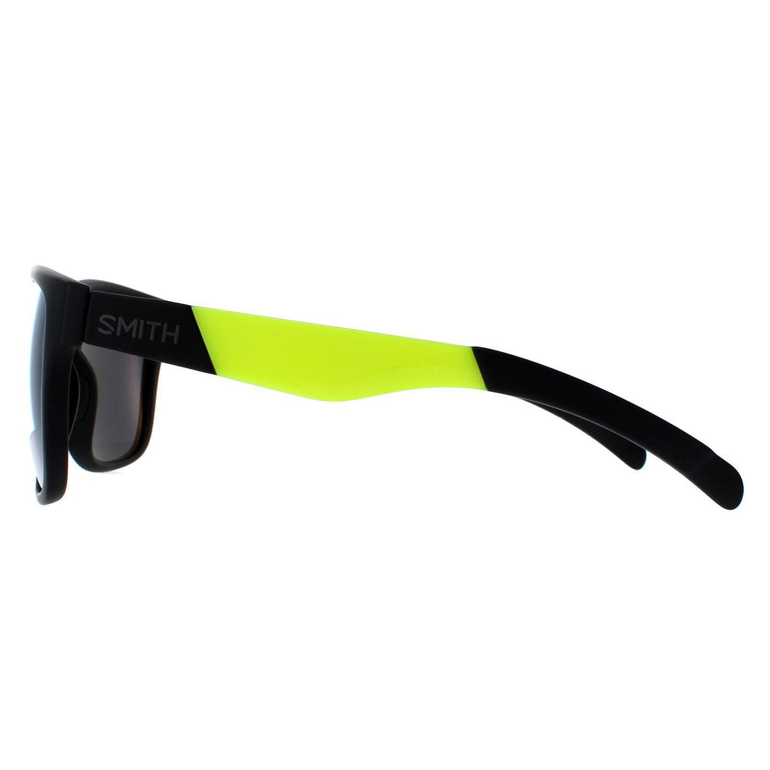 Smith Sunglasses Lowdown XL PGC XB Matte Black Yellow Chromapop Silver Mirror