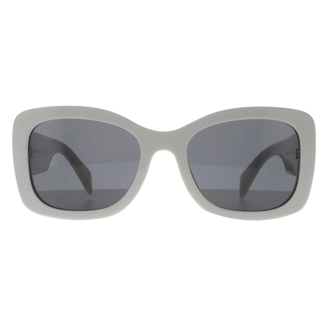 Prada Sunglasses PRA08S 1425S0 Talc Dark Grey