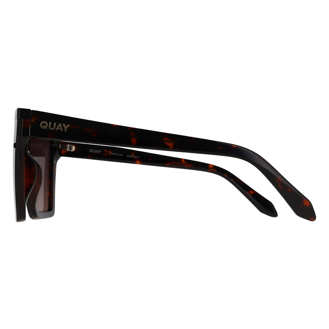 Quay Sunglasses Hindsight 81788 Tortoise Smoke Taupe Gradient