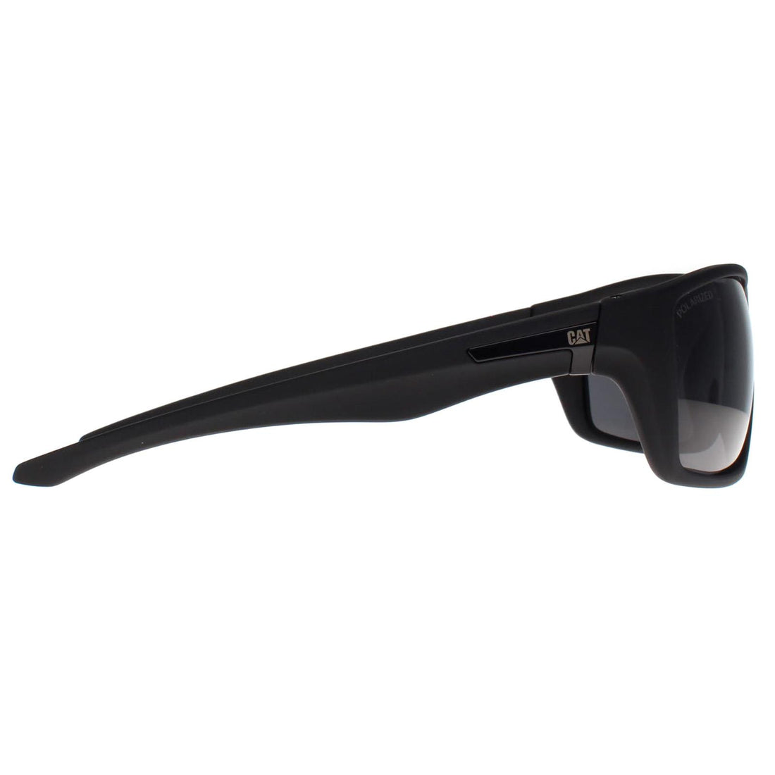 Caterpillar Sunglasses Block 104P Black Grey Polarized