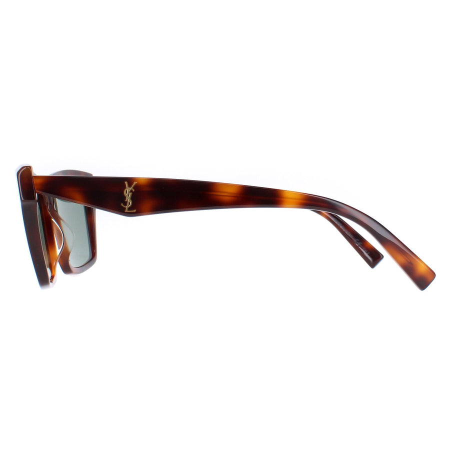 Saint Laurent Sunglasses SL M104 003 Havana Green