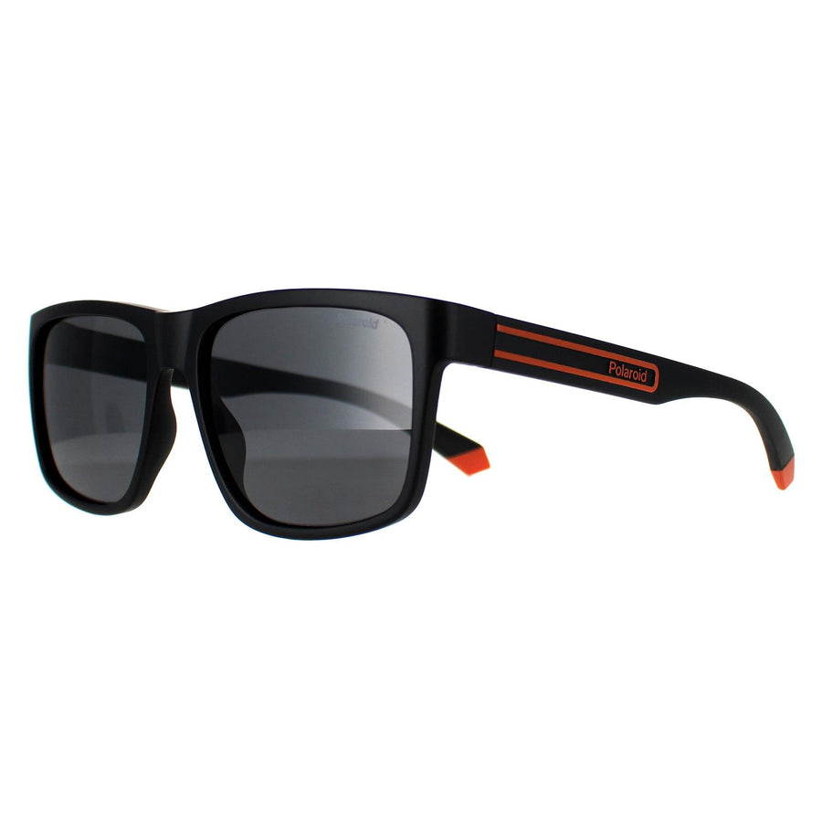 Polaroid Sunglasses PLD 2149/S 8LZ M9 Black Orange Grey Polarized