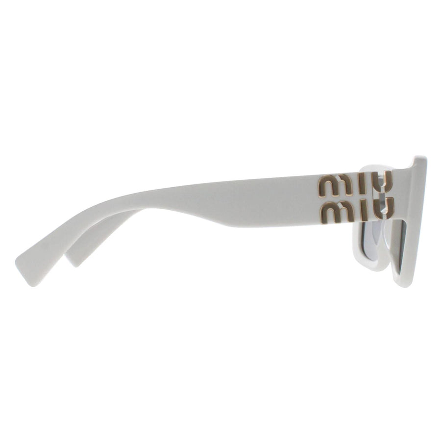 Miu Miu Sunglasses MU07YS 1425S0 White Dark Grey