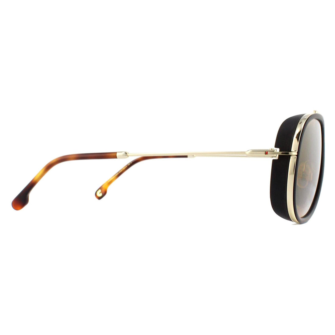 Carrera Sunglasses 166/S J5G K1 Gold Brown Gold Mirror