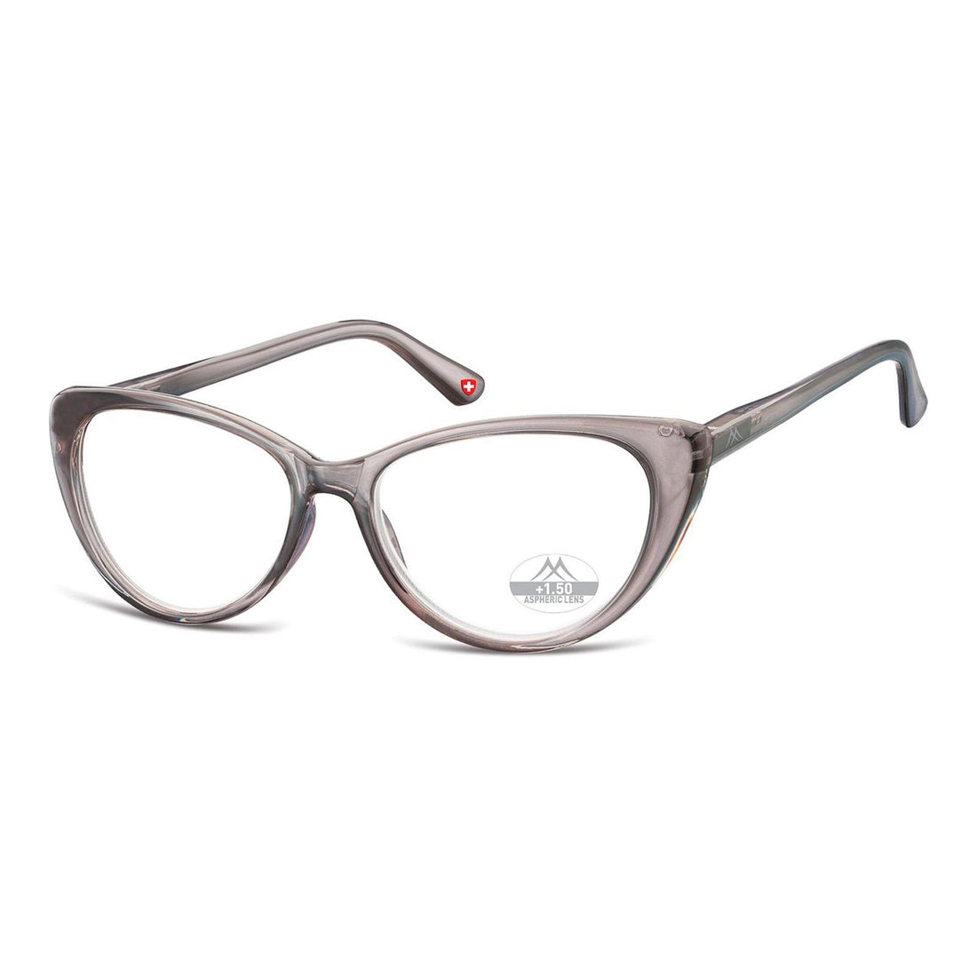 Montana Reading Glasses HMR64 F Transparent Grey Women