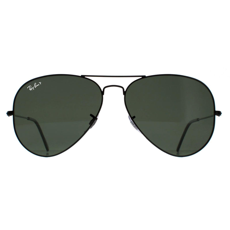 Ray-Ban Sunglasses Aviator 3025 002/58 Black Polarized
